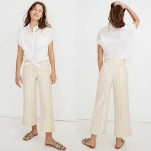 Emmett wide leg crop pants NWT